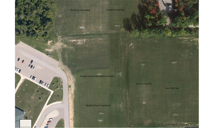 Middle School Field Map